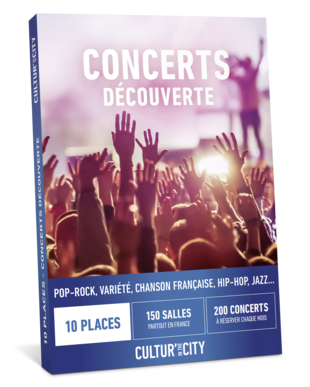 10 places de Concerts - Découverte (Cultur'in The City)