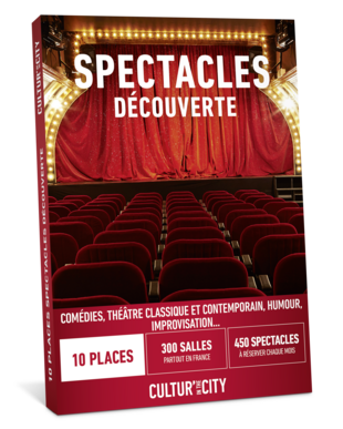 10 places de Spectacles - Découvertes (Cultur'in The City)