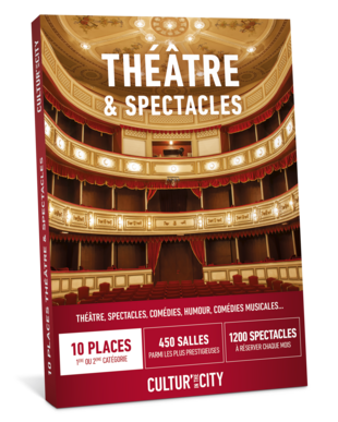 10 places Théâtre & Spectacles Premium (Cultur'in The City)