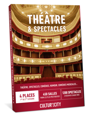 4 places Théâtre & Spectacles Premium (Cultur'in The City)