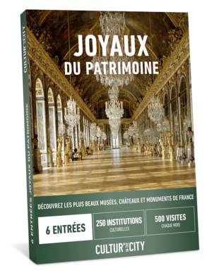 6 entrées Joyaux du Patrimoine (Cultur'in The City)