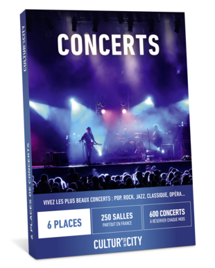 6 places Concerts Premium (Cultur'in The City)