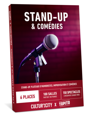 6 places Stand-up & Comédies Topito (Cultur'in The City)
