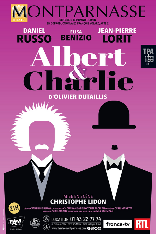 Albert et Charlie avec Daniel Russo (Théâtre Montparnasse)
