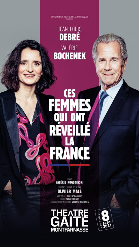 Ces femmes qui ont réveillé la France - Jean-Louis Debré & Valérie Bochenek (Théâtre de la Gaîté Montparnasse)