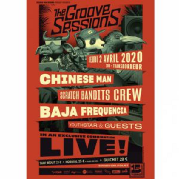 Chinese Man + Baja Frequencia + Scratch Bandits Crew + Youthstar & Miscellaneous (Transbordeur)