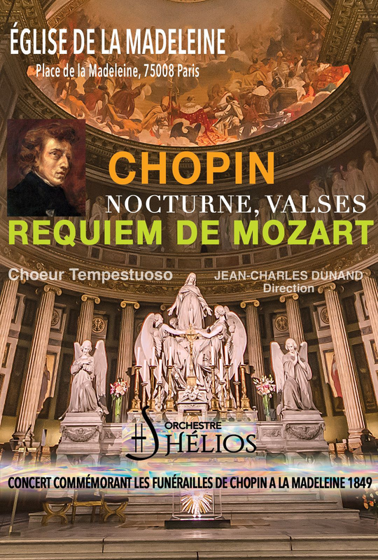 Concert Commémoratif des Funérailles de Chopin à la Madeleine 1849 (Eglise De La Madeleine)