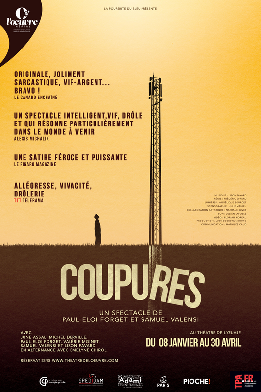 Coupures (Théâtre de l'Oeuvre)