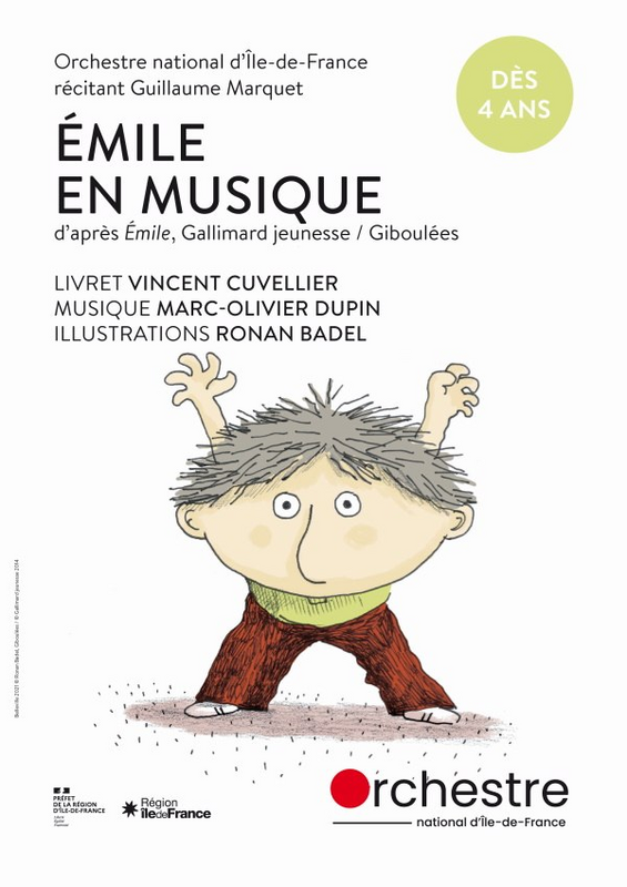 Émile en musique (Grande Salle Pierre Boulez - Philharmonie de Paris)