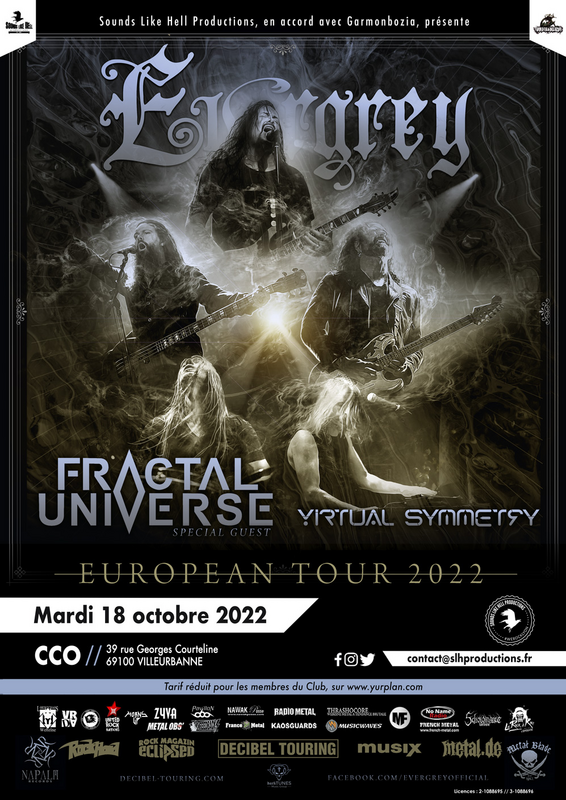 Evergrey • Fractal Universe • Virtual Symmetry  (CCO Villeurbanne)