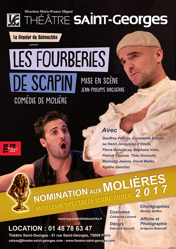 Les Fourberies de Scapin (Théâtre Saint Georges)
