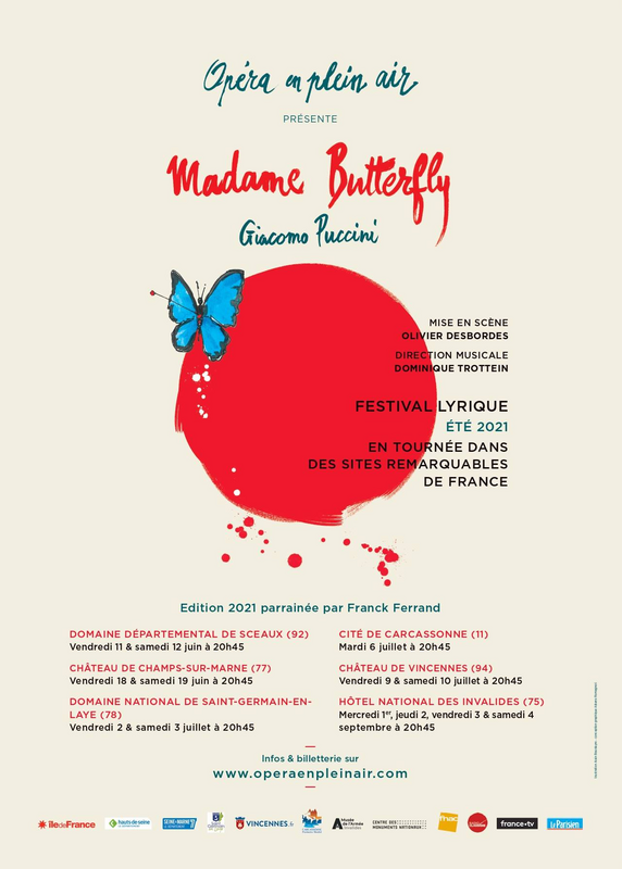 Madame Butterfly – Festival Opéra en plein air (Domaine national de Saint-Germain-en-Laye)