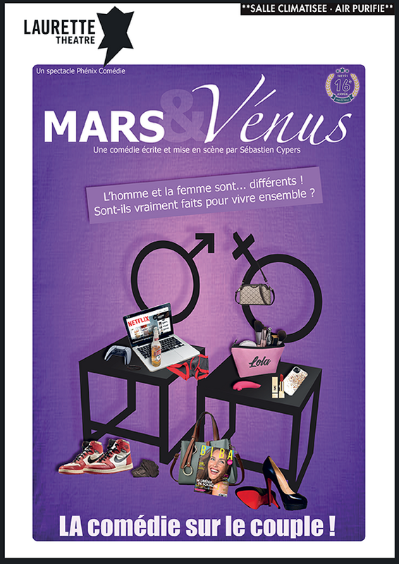 Mars et Vénus (Laurette Théâtre)