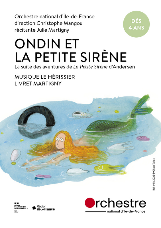 Ondin et la Petite Sirène (Grande Salle Pierre Boulez - Philharmonie de Paris)