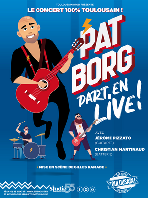 Pat Borg part en live !