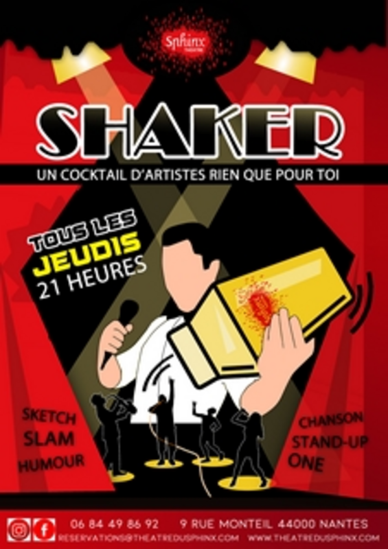 Shaker, Plateau d'improvisation à Nantes (Le Théâtre Du Sphinx)