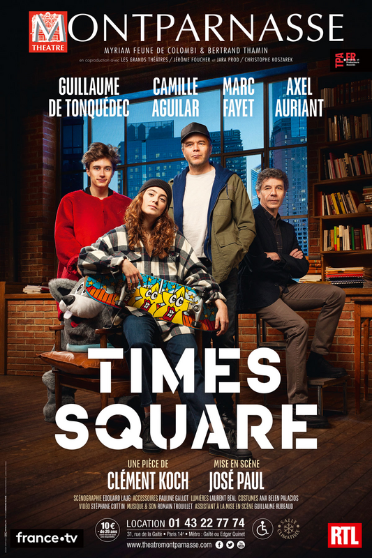 Times Square avec Guillaume de Tonquédéc (Théâtre Montparnasse)