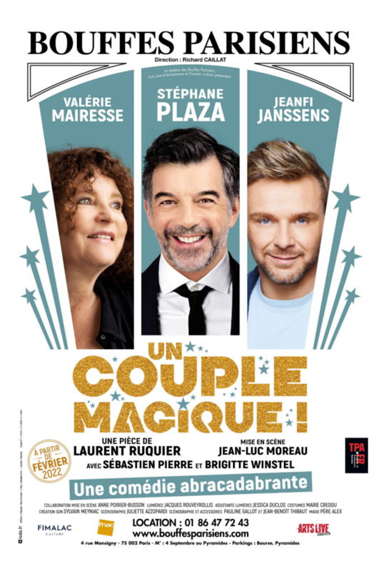 Un couple magique (Théâtre des Bouffes Parisiens)