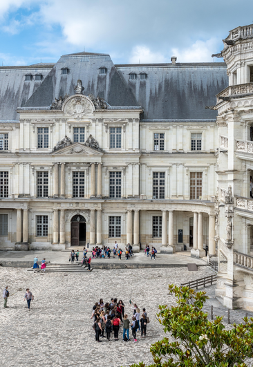 Cour du Château royal de Blois © F. Christophe.jpg